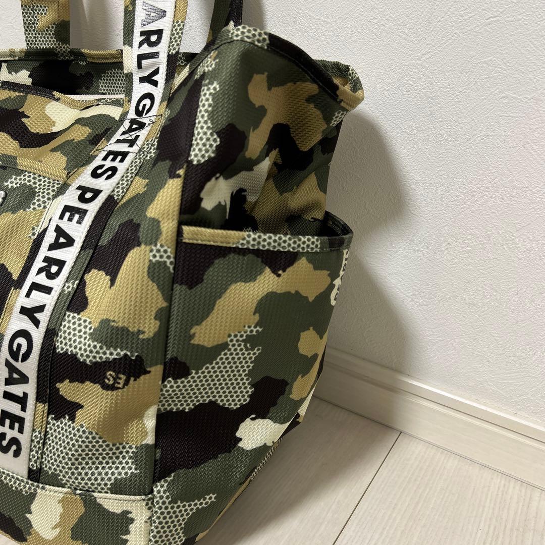 PEARLY GATES 迷彩柄ボストンバッグ