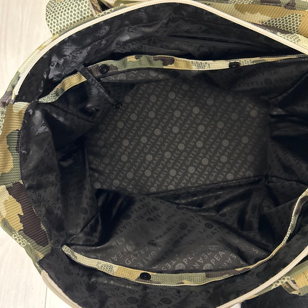 PEARLY GATES 迷彩柄ボストンバッグ