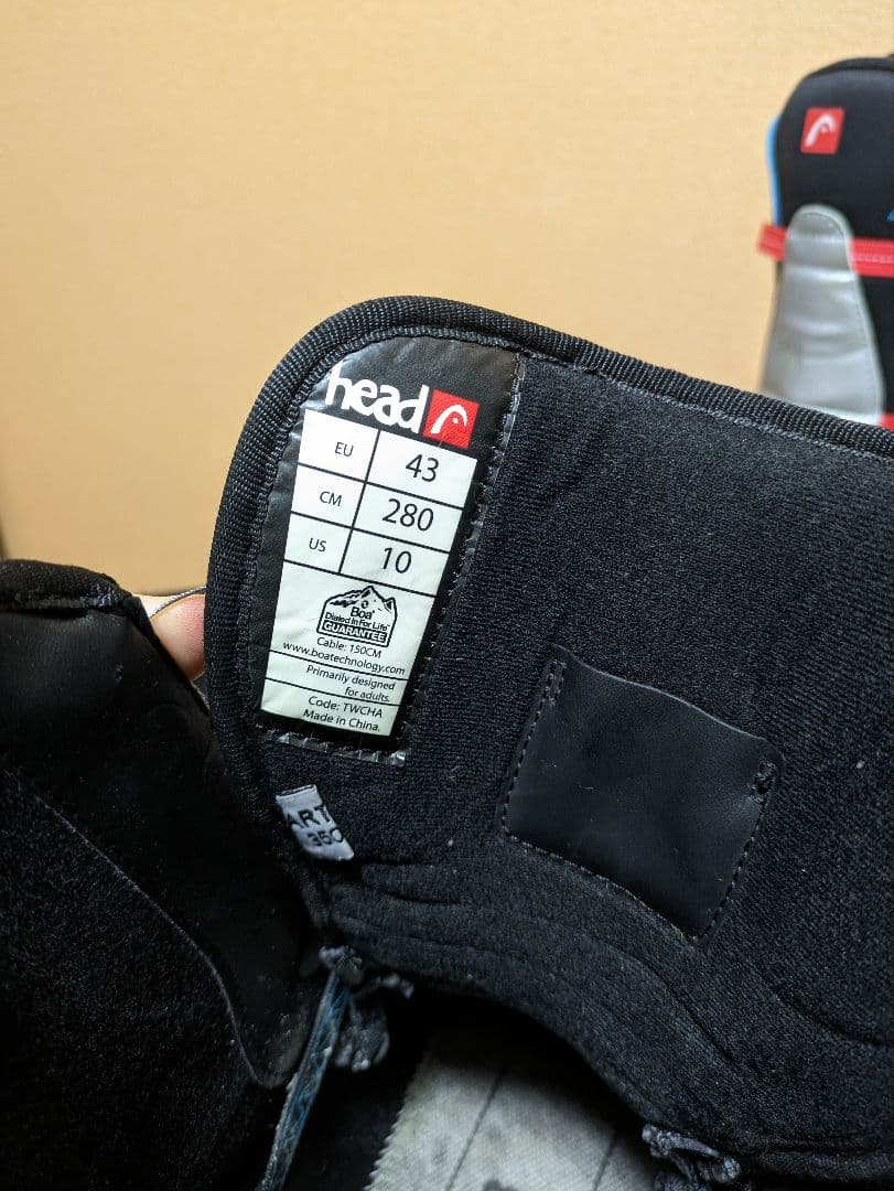 head PREMIUM 28cm ダイヤルブーツ