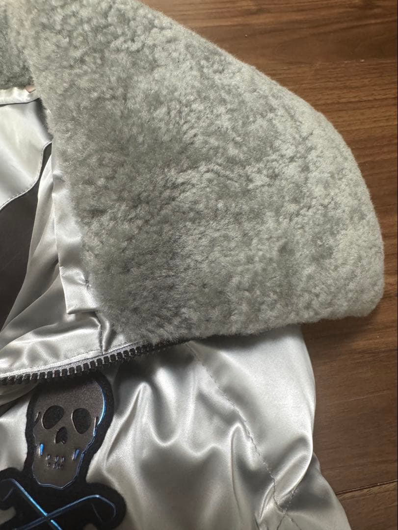 マークアンドロナ　ダウンベスト　シルバー　38 メンズS レディースM L 新品