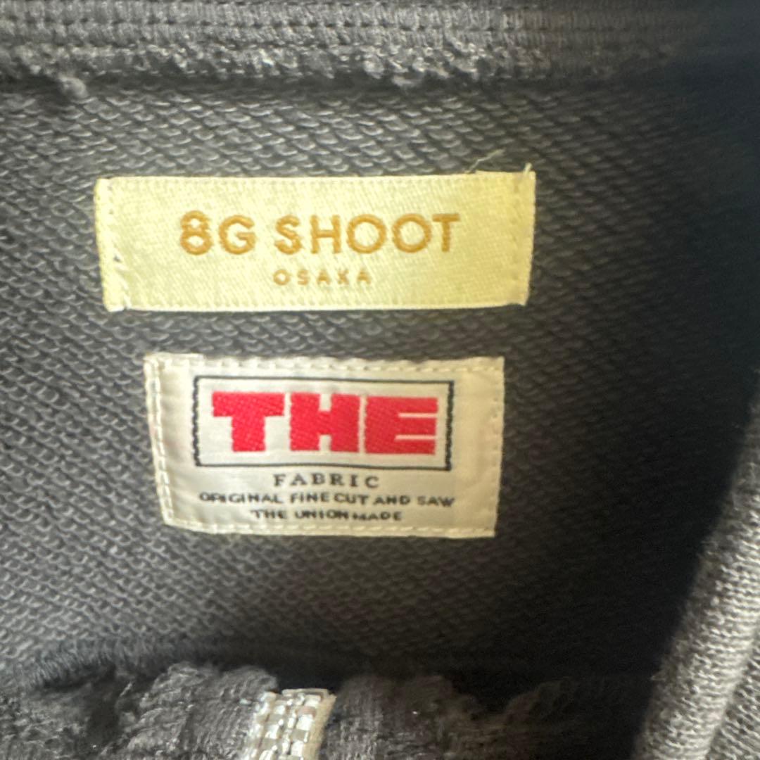 メンズウェア 8gshoot 8G HALF ZIP SWEATSHIRT 8g shoot