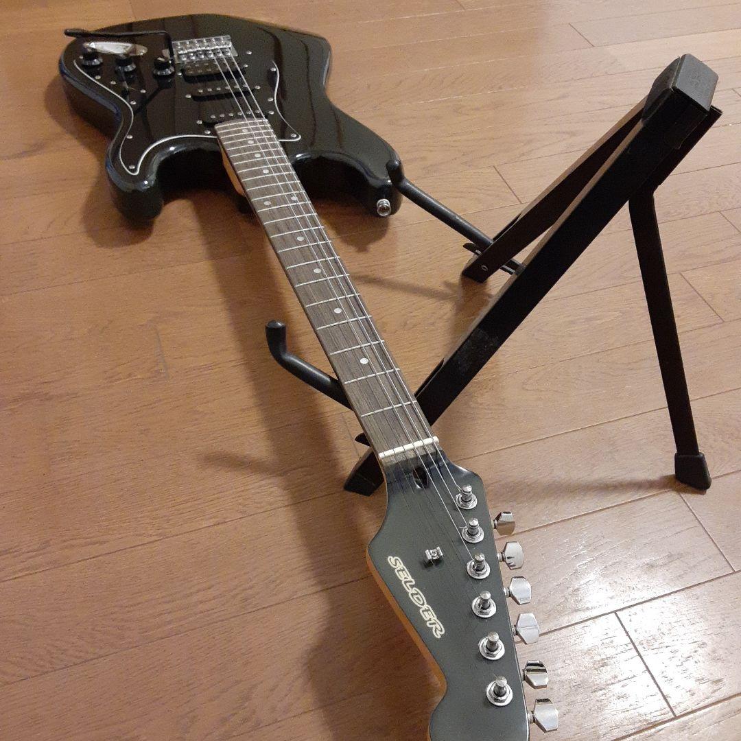 SELDER ブラック エレキギター