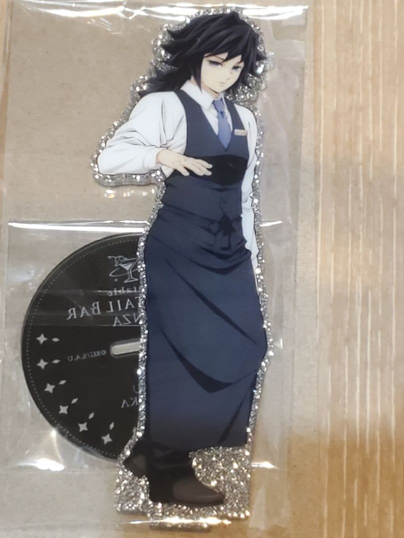 鬼滅の刃　モクテルバー　両面アクリルスタンド　冨岡義勇