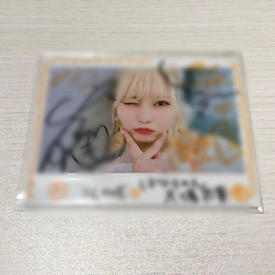 【最終値下げ】イコラブ 大場花菜 直筆サイン入り ワイドチェキ