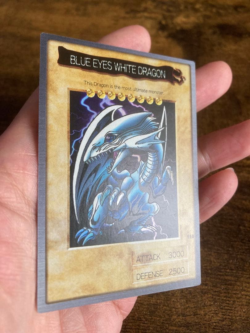 遊戯王 BLUE EYES WHITE DRAGON 118 英語版②