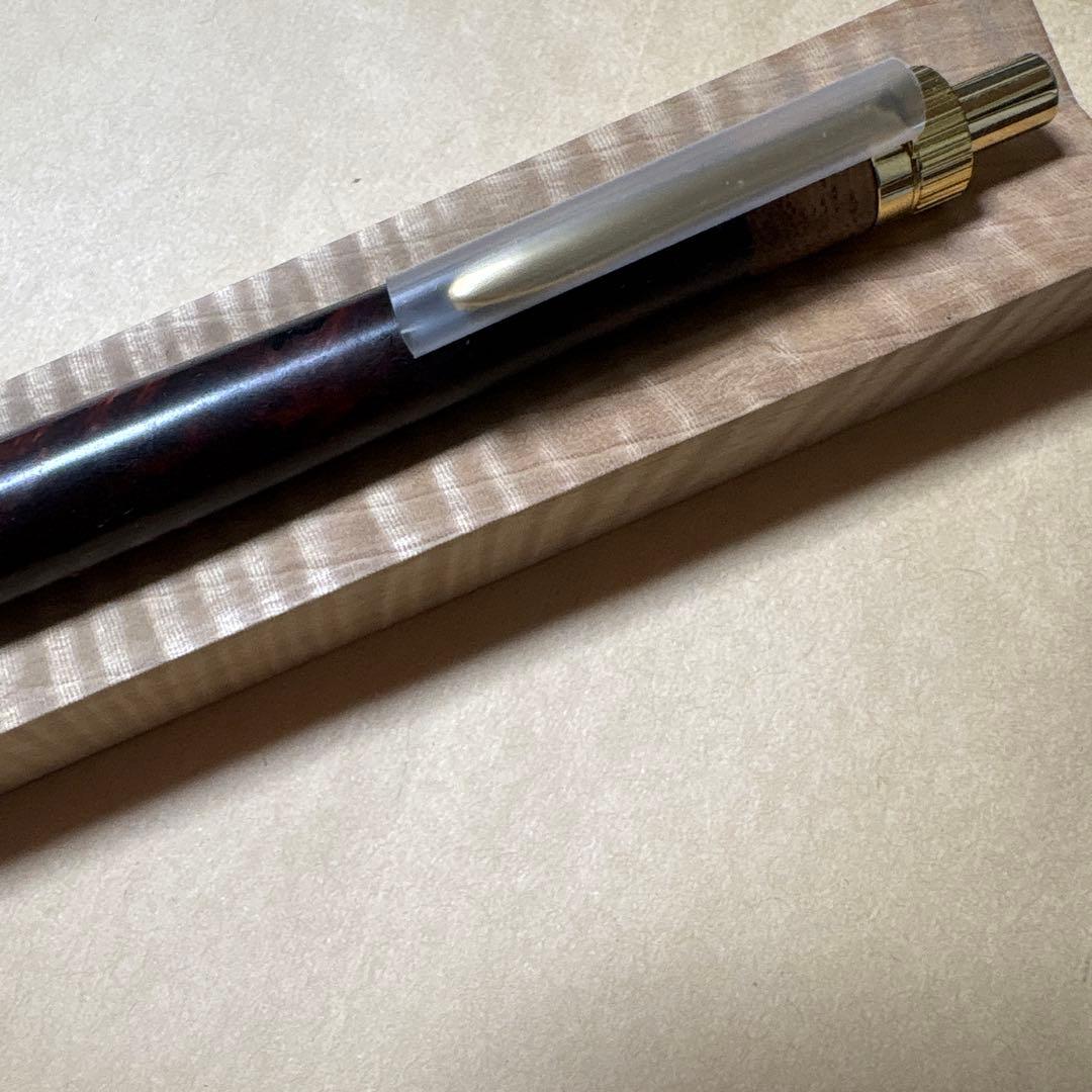 〈新品・未使用〉極上ココボロ瘤杢シャープペンシル