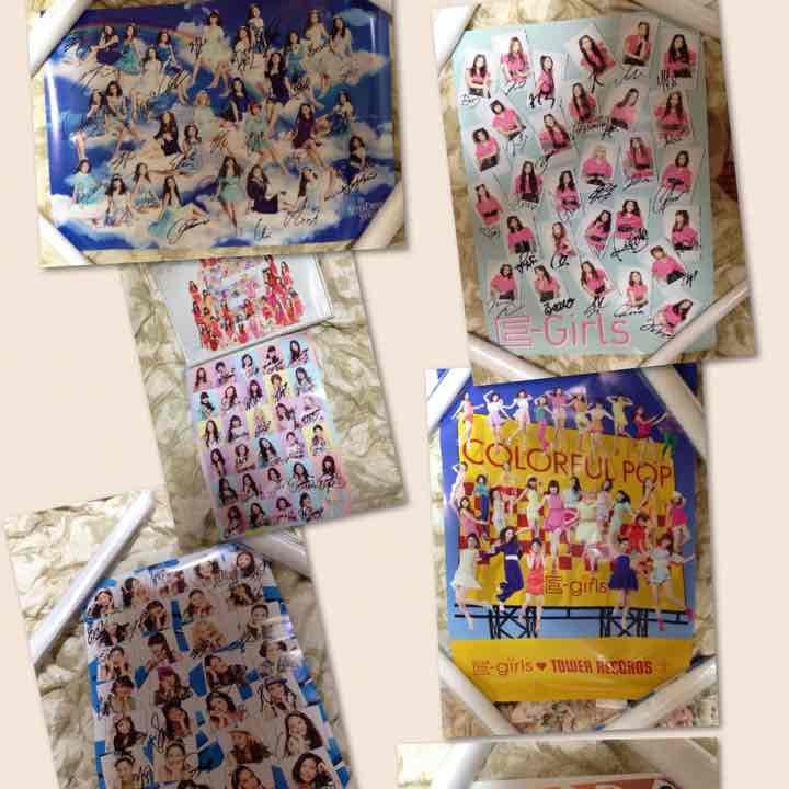 E-girls ポスター セット