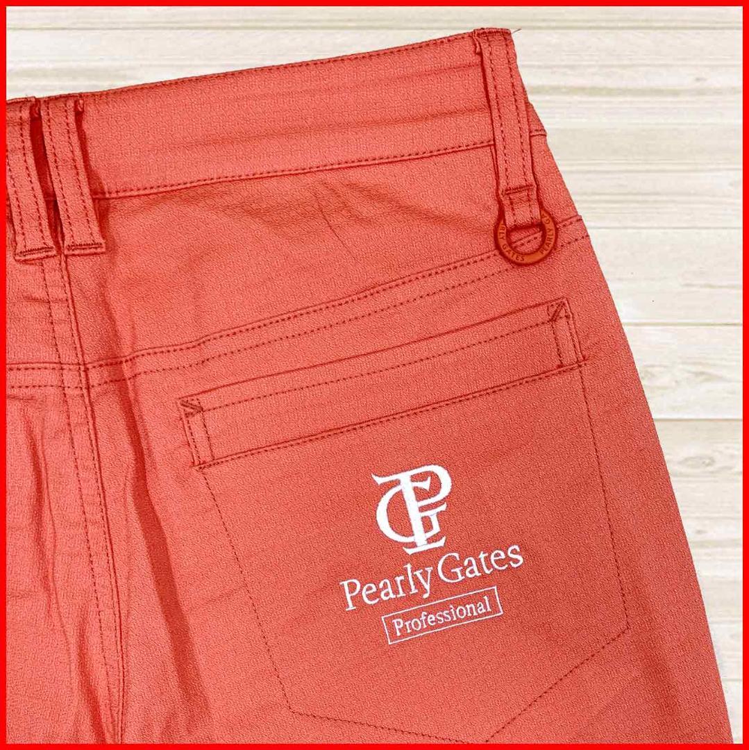 【新品】パーリーゲイツゴルフパンツPROドビーEXストレッチカラーパンツ0S7号