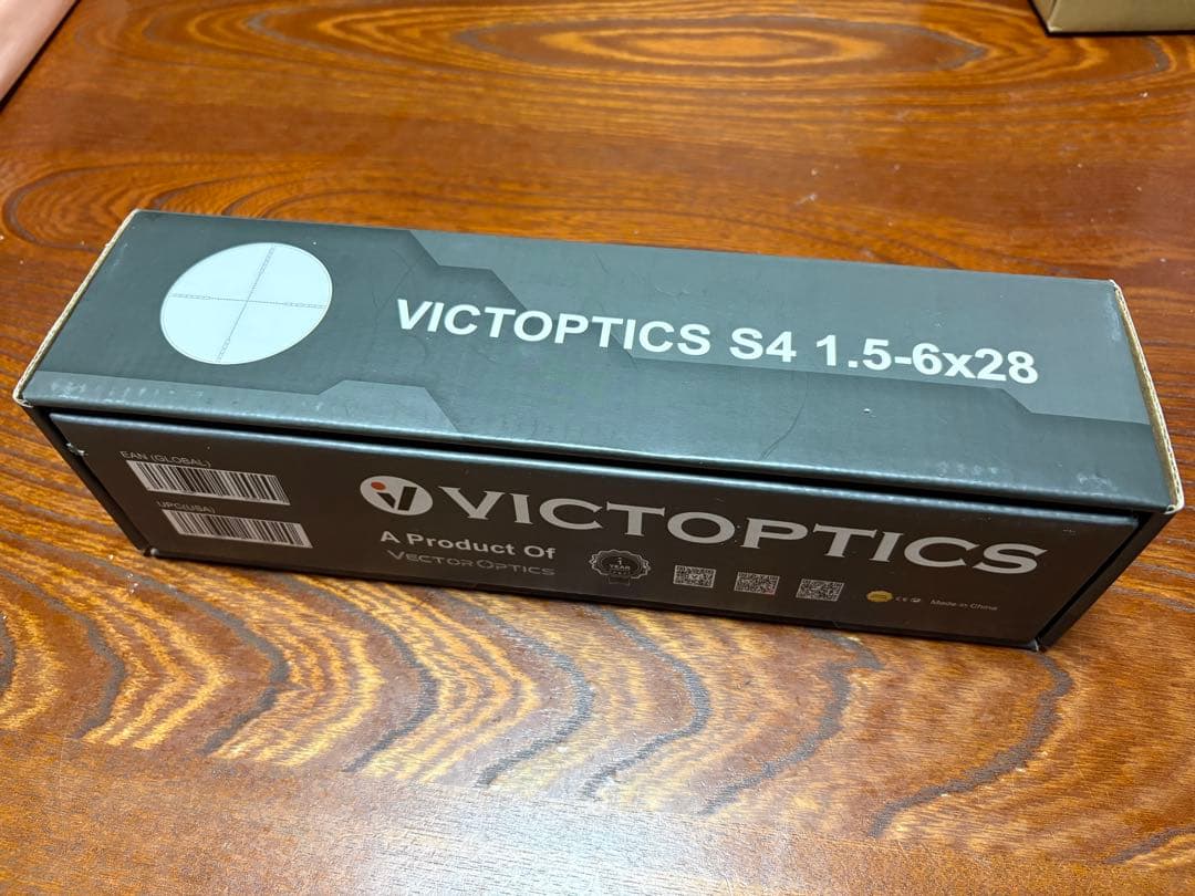 VICTOPTICS S4 1.5-6x28 ライフルスコープ＋ハイマウント