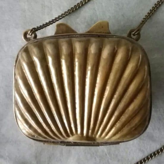 アンティーク　アールデコ　ブラス製　婦人パーティーバック　パース　アメリカ