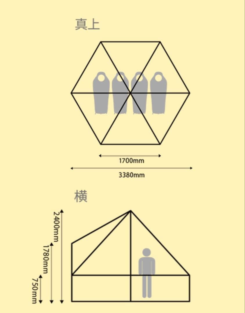 CHUMS テント・タープ セット