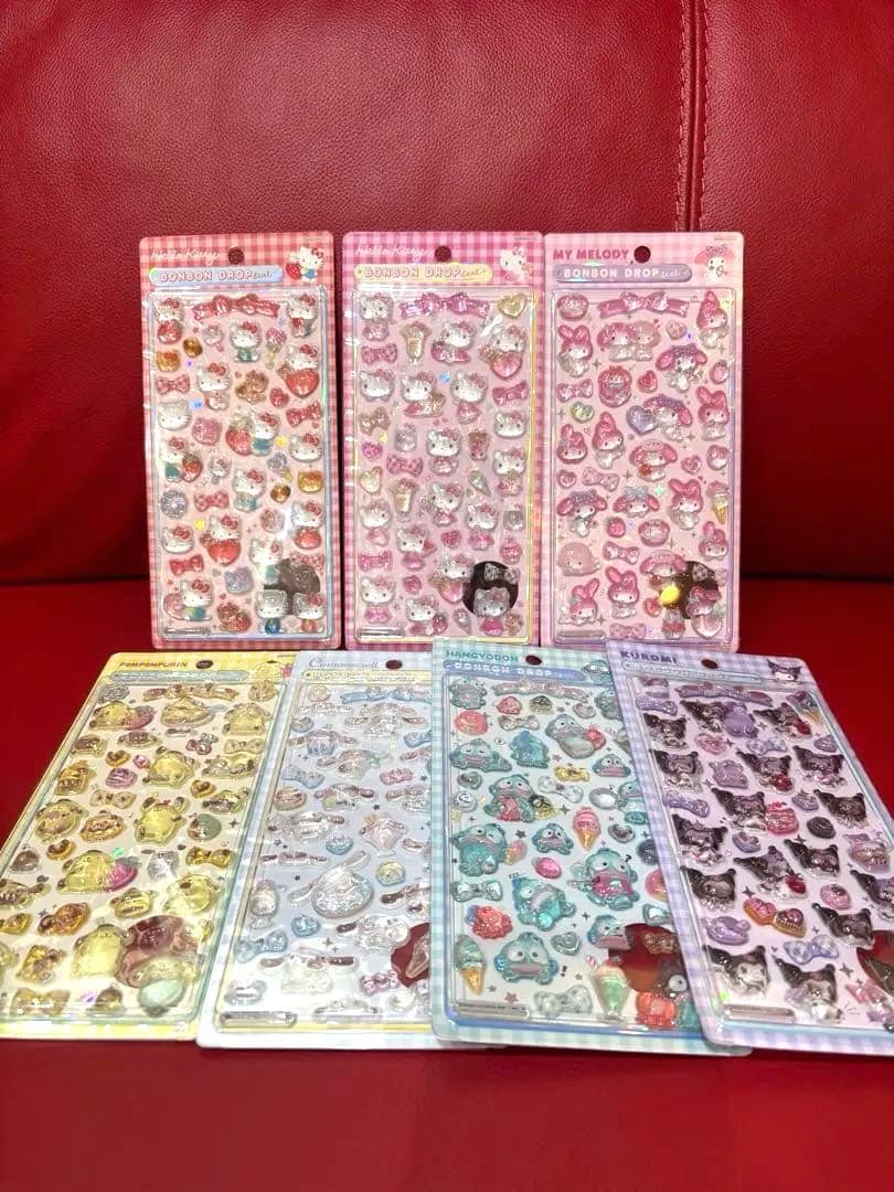 【国内正規品】ボンボンドロップシール サンリオ全７種