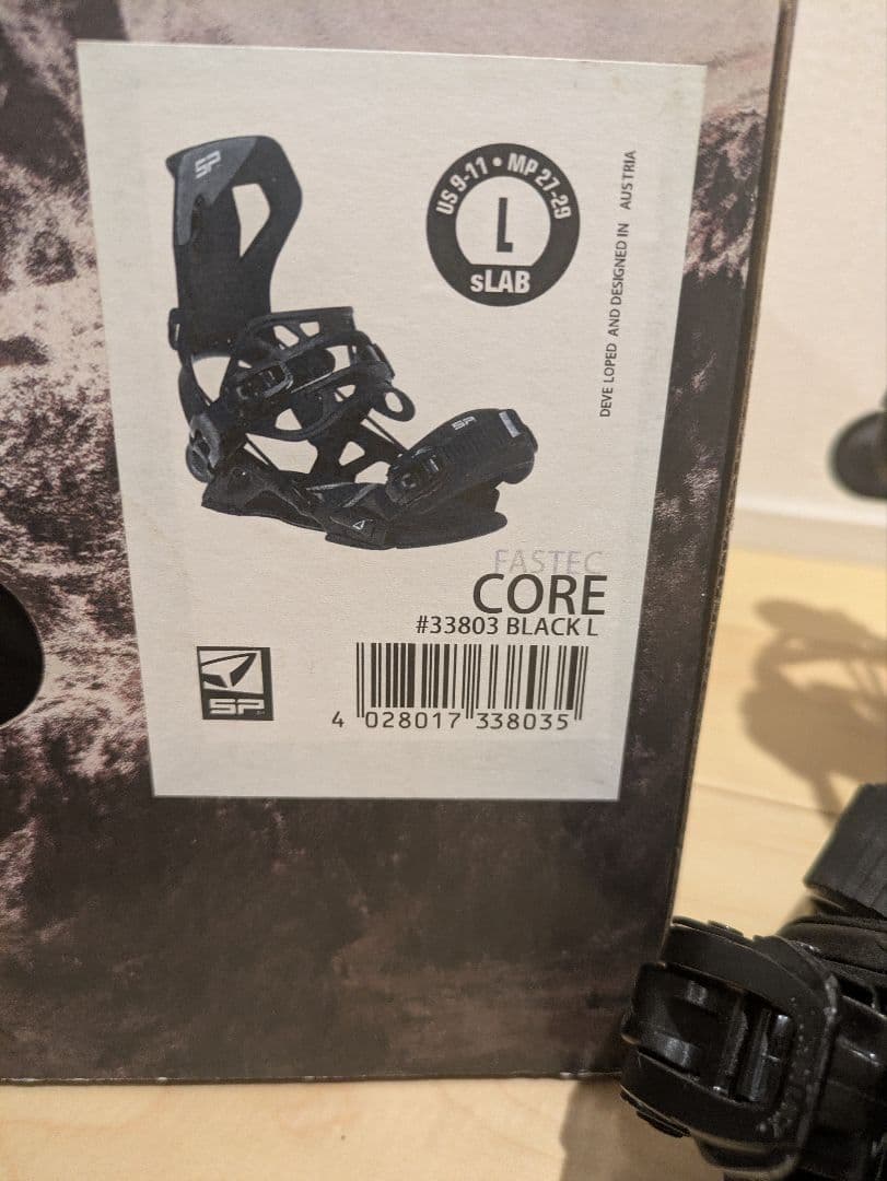 SP CORE コア ビンディング ブラック L