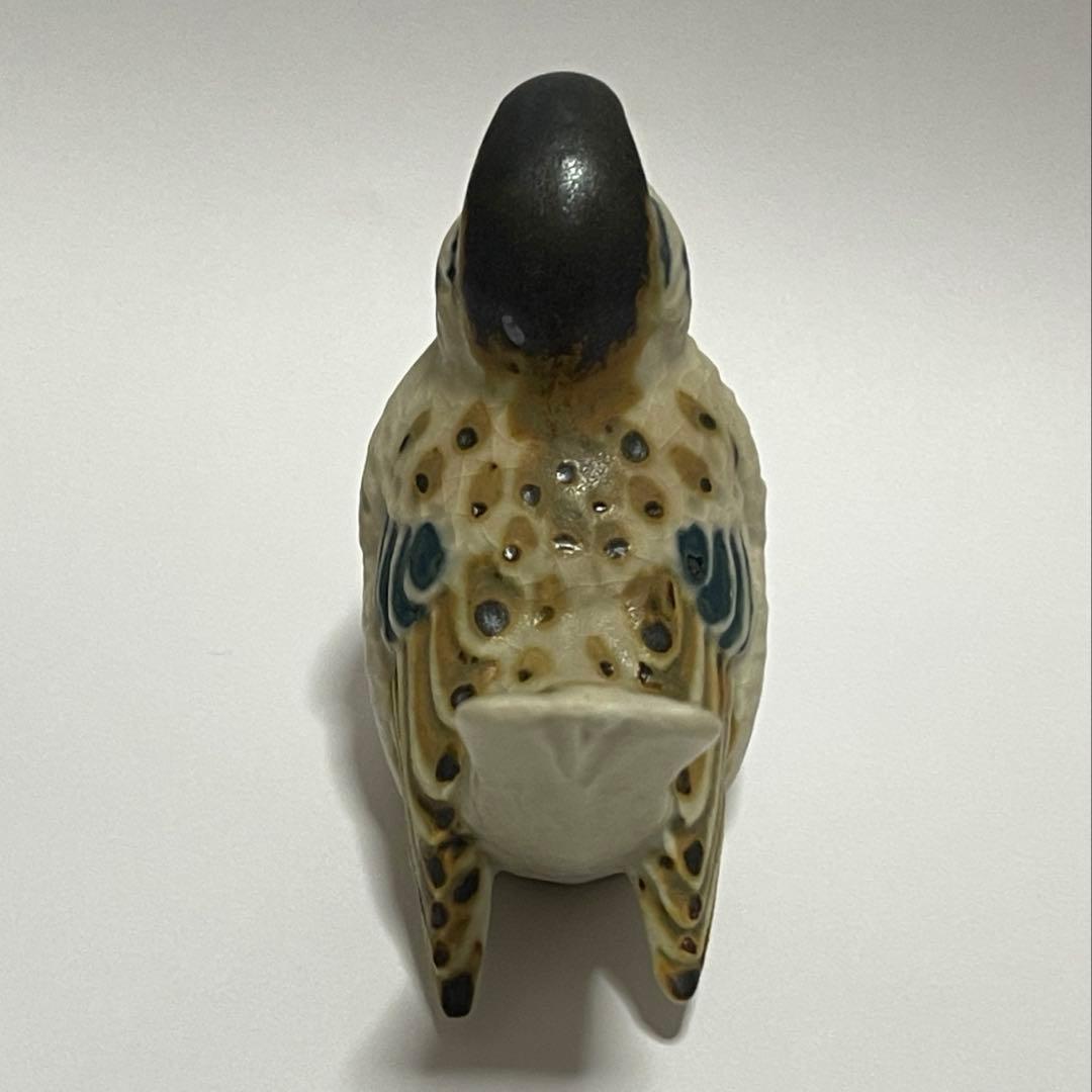 一技庵 林沐雨 群雀 京焼 置物