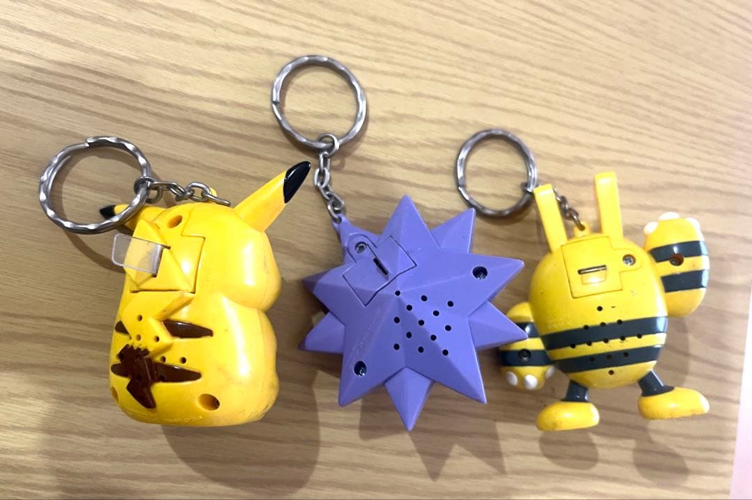 【激レア③】ポケットモンスターおしゃべりキーホルダー全３種セットです！