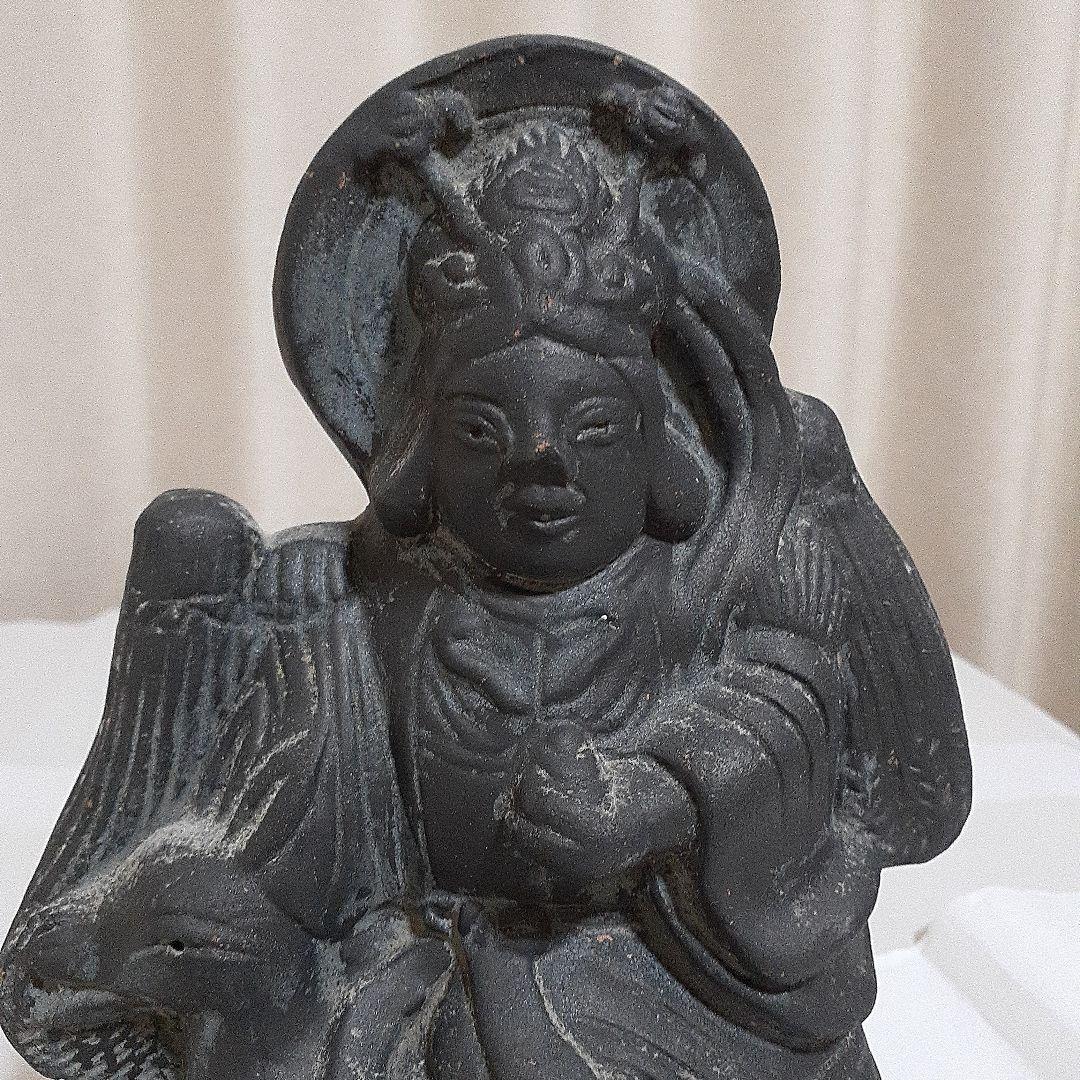 明治期【稲荷尊像】仏像　神像