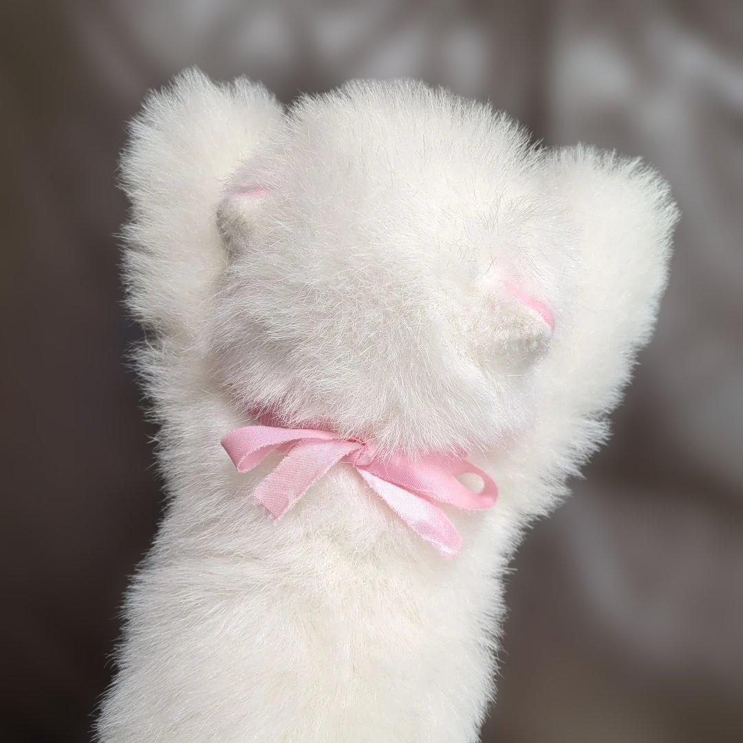 オオイケ　ペルシャ猫　ボビー　レトロ　日本製　ぬいぐるみ　小