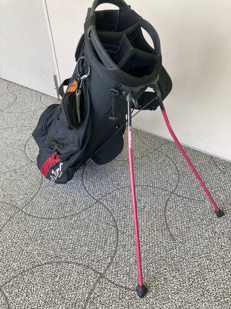 BRIEFING Surf & Turf スタンドゴルフバッグ ブラック