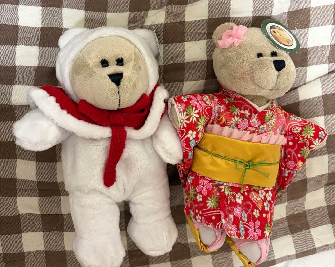 スタバ　ベアリスタ　お正月・クリスマスバージョン　２体セット　日本限定