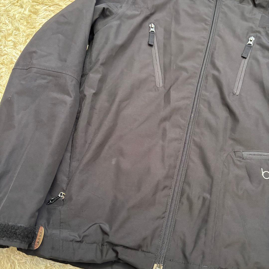 BURTON(バートン) Outlast 止水ジップ シェルジャケット　S 黒