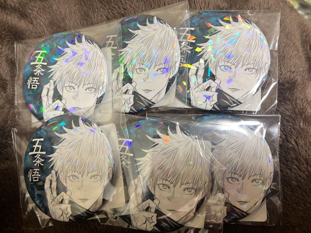 呪術廻戦 五条 悟 缶バッジ