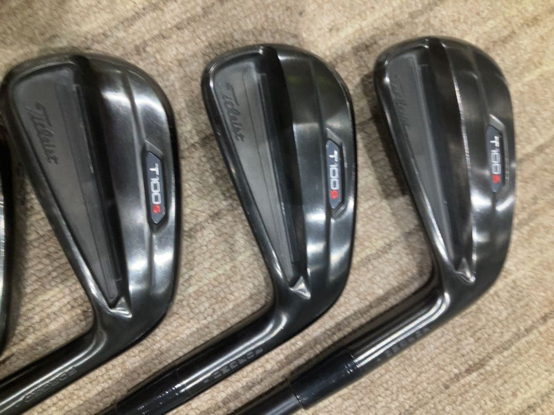 Titleist T100S ブラックアイアン 6本セット