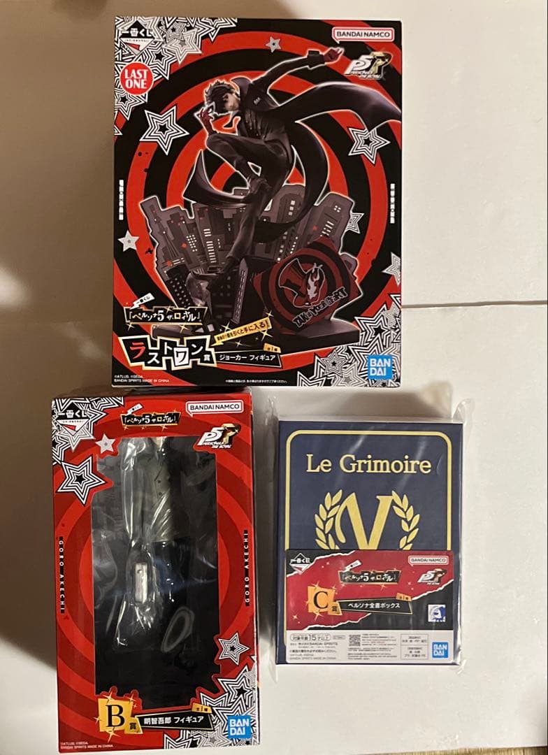 ペルソナ5 ザ・ロイヤル　一番くじ　　b賞　C賞　ラストワン賞　フィギュア