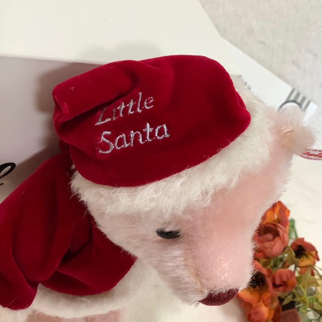 シュタイフ　Steiff テディベア　リトルサンタ　シリアルNo.837