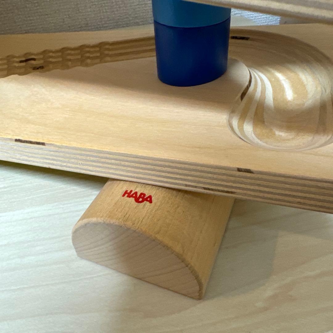 HABA ハバ社 ボールトラック ローリー　ドイツ製 クーゲルバーン　玉ころがし