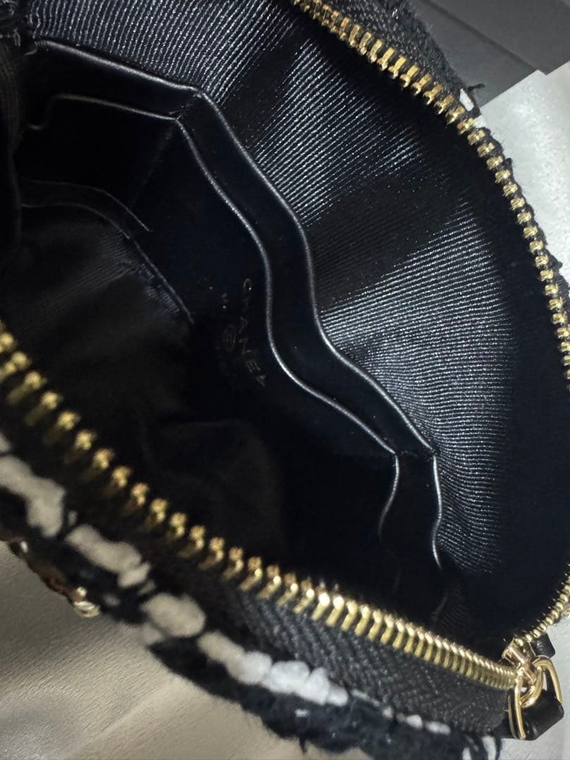 CHANEL ショルダーバッグ　シャネル　ツイード　ノベルティ