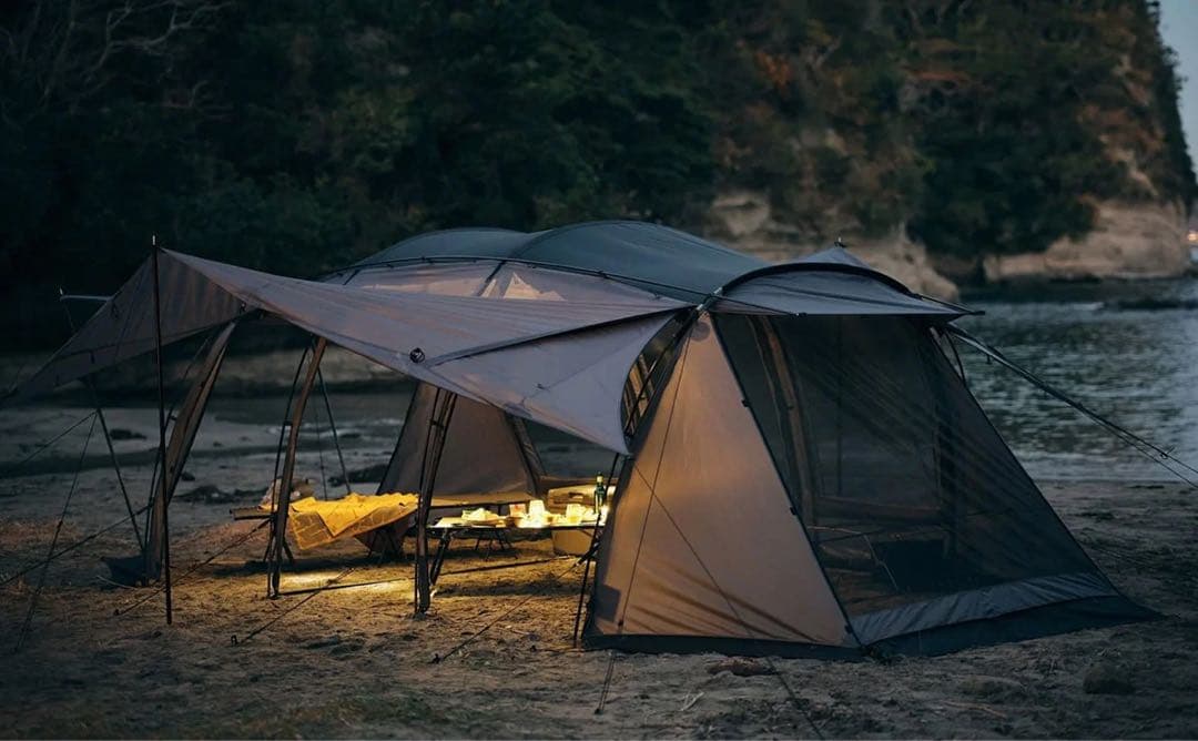 最終価格　TOKYO CRAFTS ウィングフォート使用1回のみ　2ルームテント