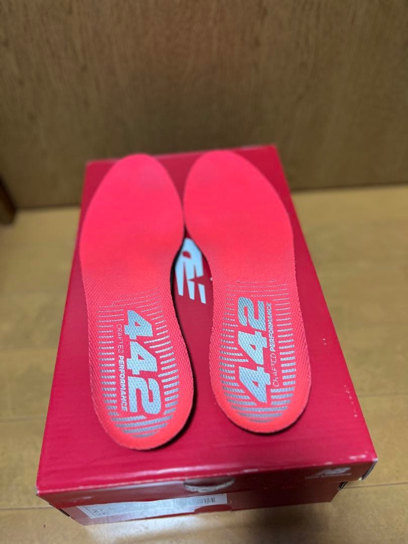 ニューバランス　サッカースパイク　442 エリート　elite 27.5 2E