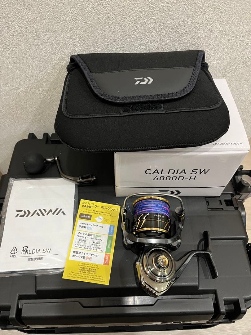 Daiwa CALDIA SW 6000D-H スピニングリール
