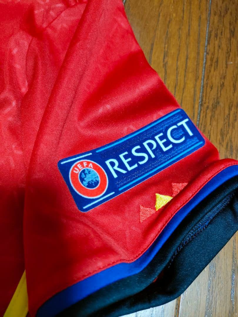 スペイン代表ダビド・シルバ　2016年UEFA EURO サッカーユニフォーム