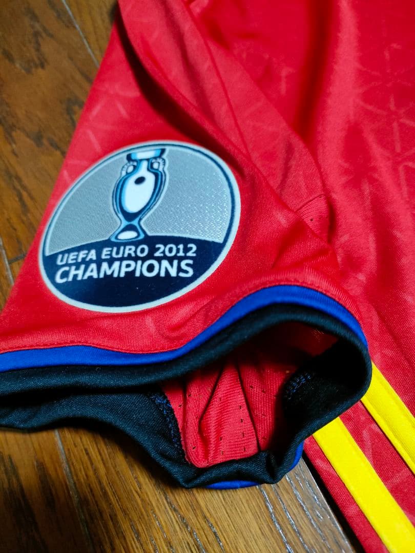 スペイン代表ダビド・シルバ　2016年UEFA EURO サッカーユニフォーム