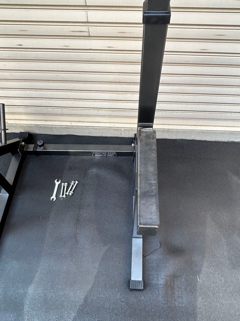 ファイティングロード スクワット　&　ベンチプレス台　バーベルラック