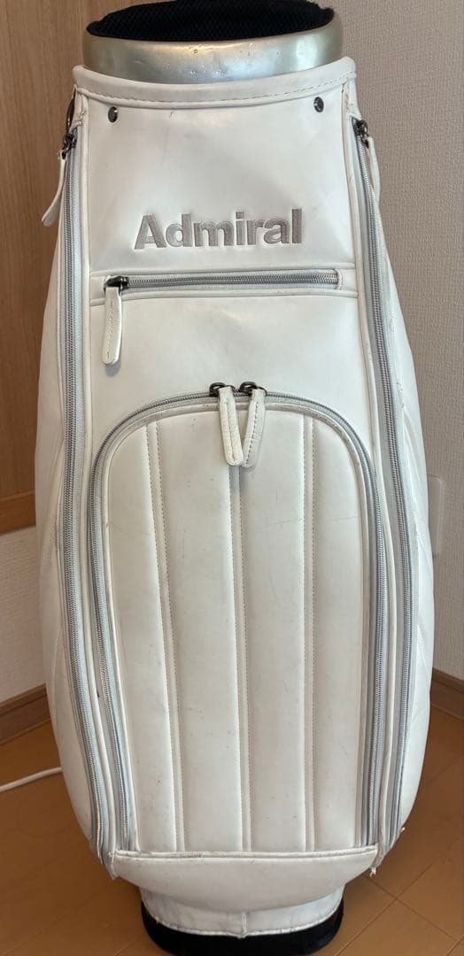 Admiral ホワイト ゴルフバッグ・キャディバッグ