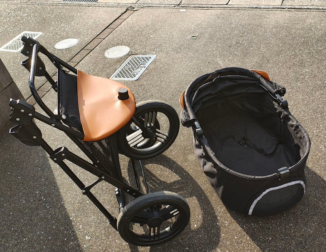 ペットカート　ドッグカート　多頭　大きいサイズ　三輪　耐荷重50kg　千葉市近郊