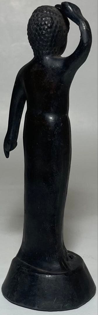 仏教美術　誕生仏　仏像　銅製 　　　k93