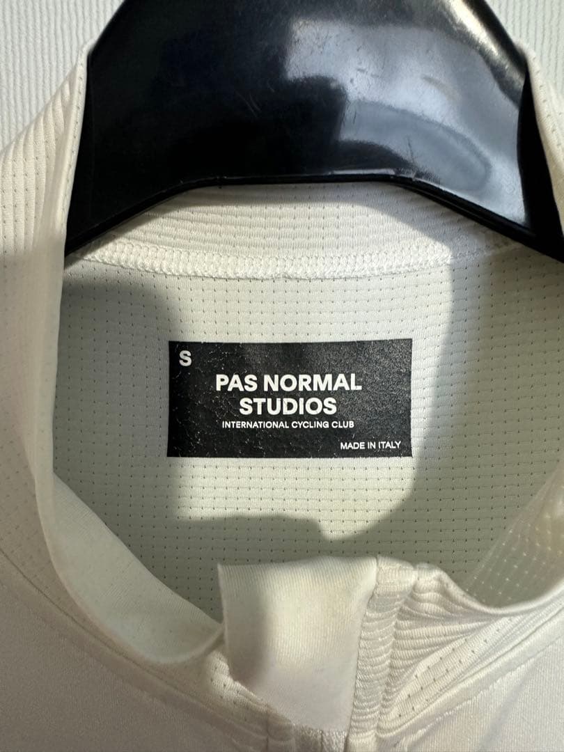 PAS NORMAL STUDIOS サイクルジャージ S ホワイト