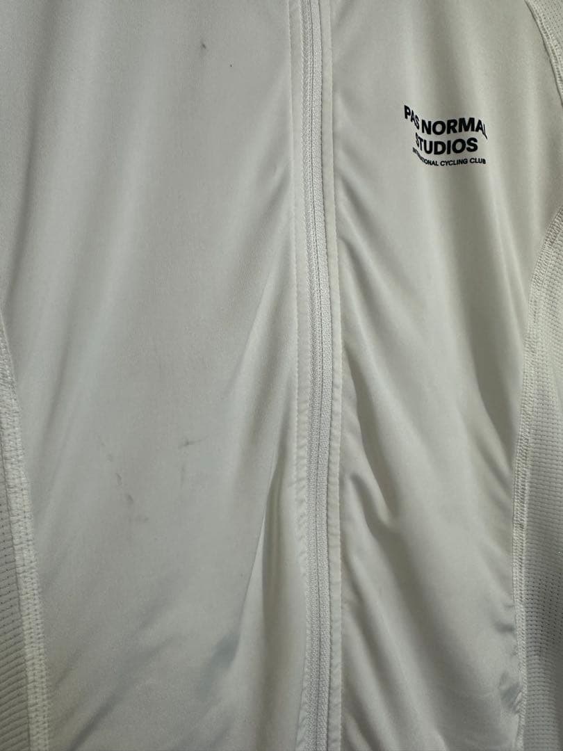 PAS NORMAL STUDIOS サイクルジャージ S ホワイト