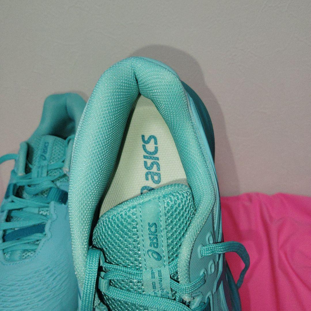 美品asics GEL-RESOLUTION X 25.5 2Eオールコート用