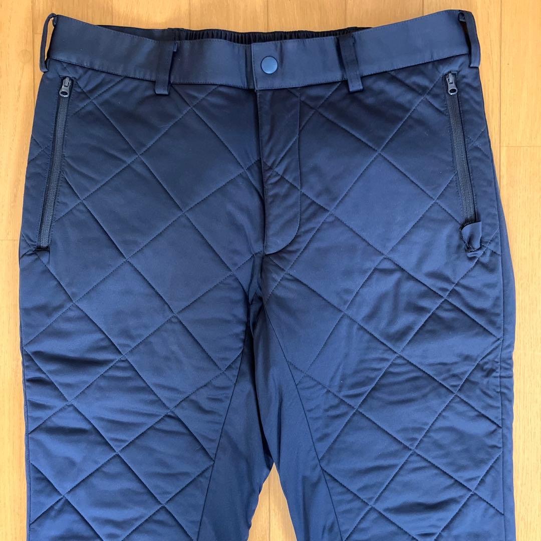 BEAMS GOLF キルティングパンツ ネイビー L