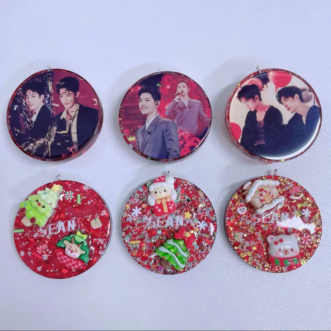 肖戦 クリスマス限定　レジン　キーホルダー❣️ 10セット❣️確認用❣️1223