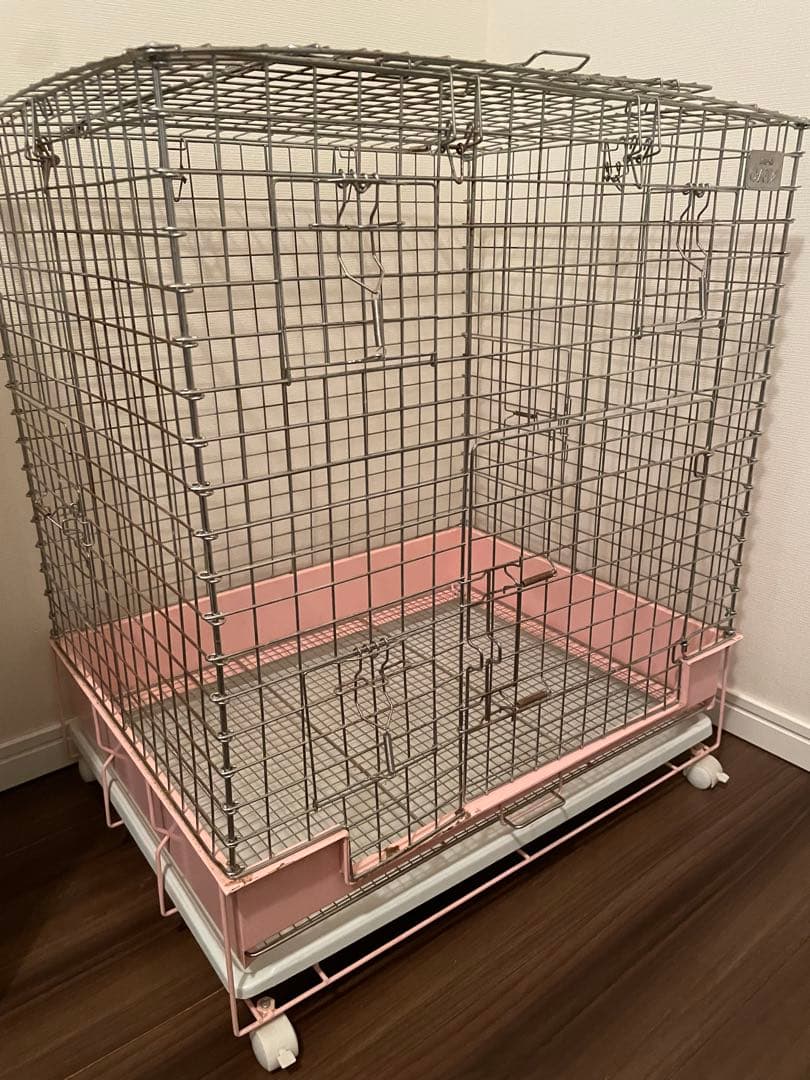 コンフォート60ハイルーフ　限定色ピンク　小動物　ケージ