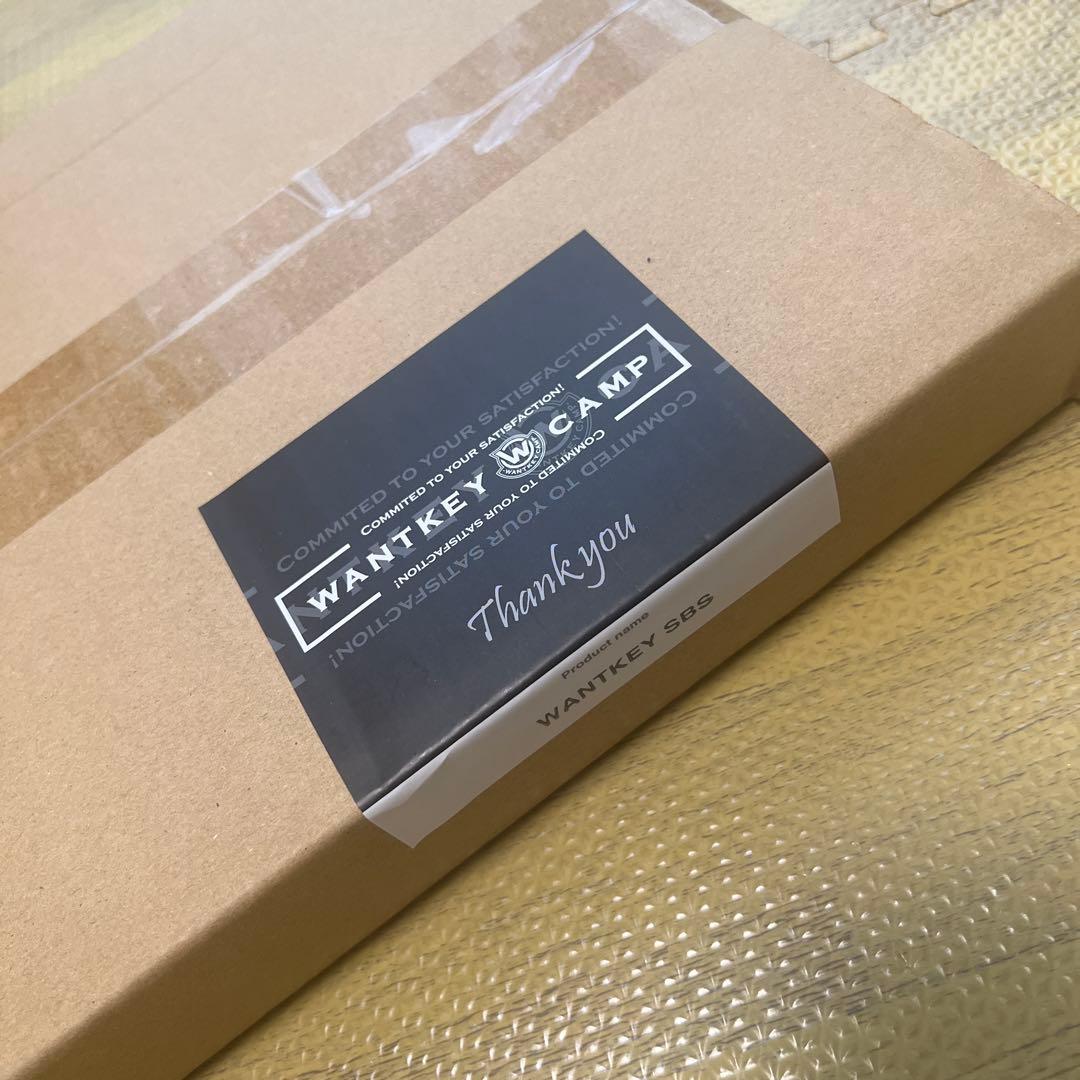 最終値下⚠️【新品未使用】WANTKEY CAMP SBS ウォールナット