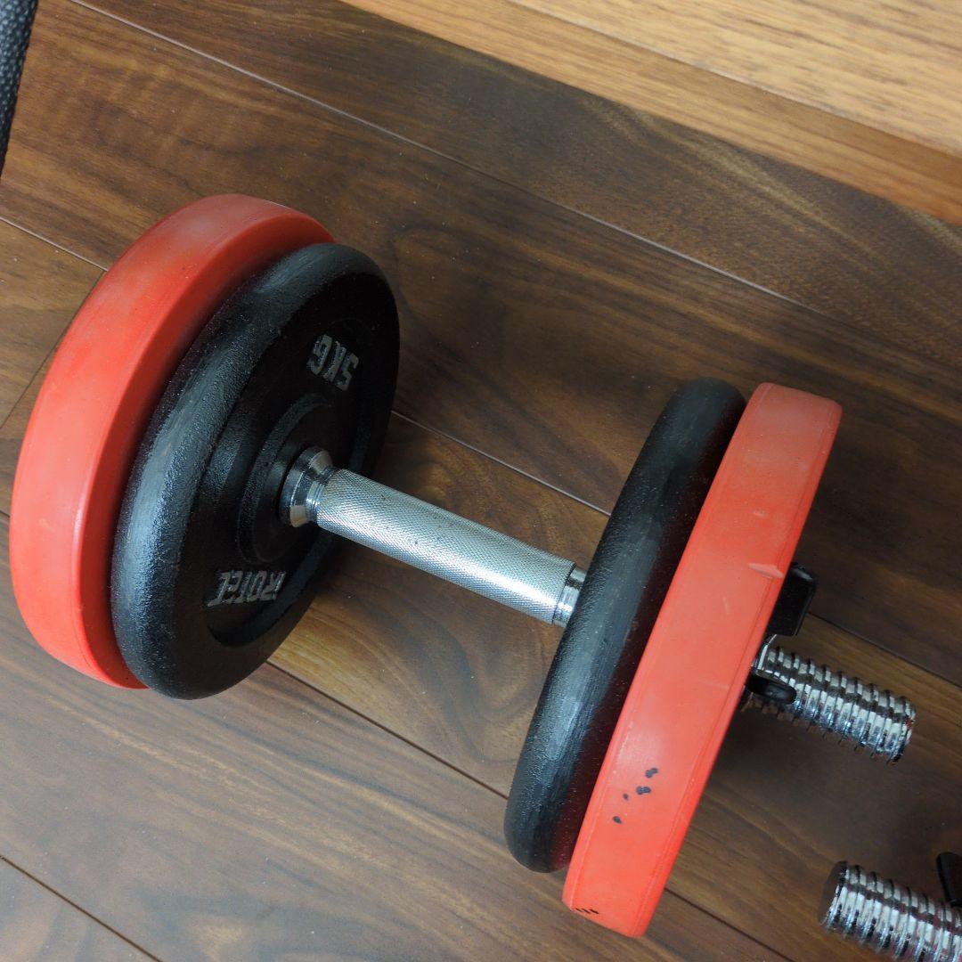 【直接引渡・京都】iROTEC ダンベル60KGセット おまけ付き