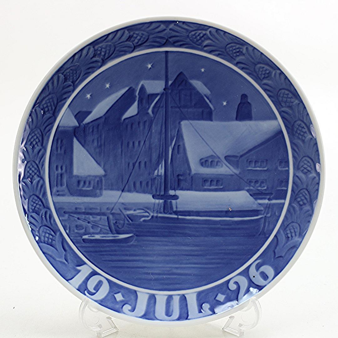 1926年「クリスチャンハウンの古い倉庫」イヤープレート ロイヤルコペンハーゲン