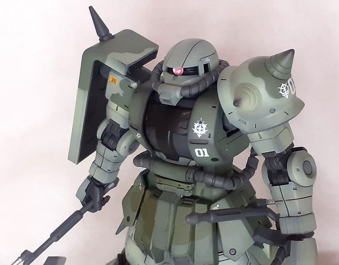 【塗装済完成品】HG 1/144 高機動型ザク 地上用　量産型カラー ドアン機