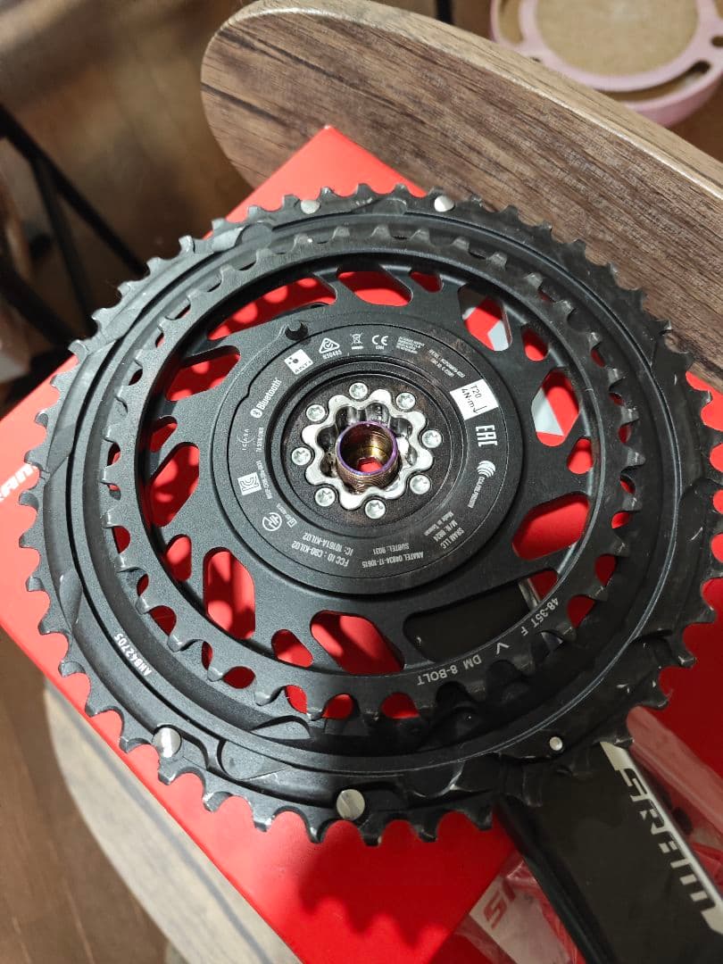 パーツ sram red axs power meter 48/35t 172,5mm